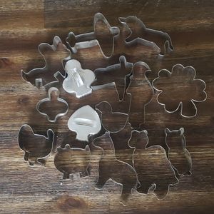 15 mixed cookie cutters bundle #1